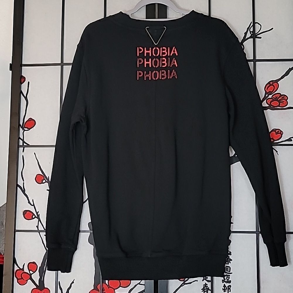 Damir Doma Charles Madd Phobia Triangle Detail Relaxed Sweatshirt